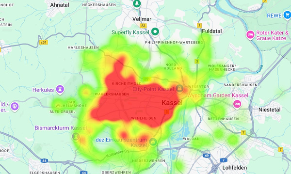 Location Analyse - Werbung regional steuern