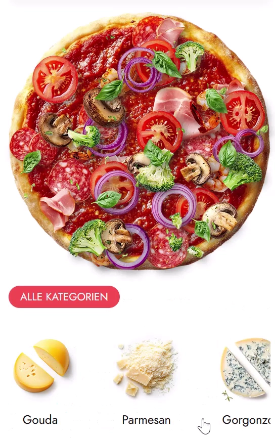 Pizza Designer - Belege deine Pizza selbst